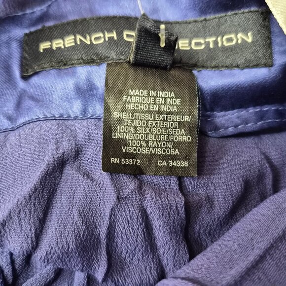 VTG Y2K French Connection Silk Dress – Size 0 Embroidered Sequins Eveningwear - Picture 6 of 6